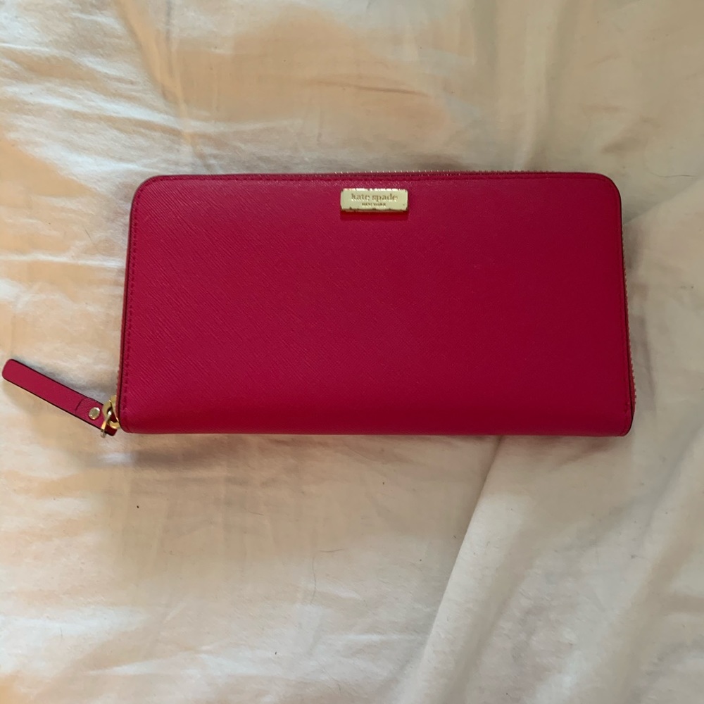 Kate Spade Pink Newbury Lane Neda Wallet